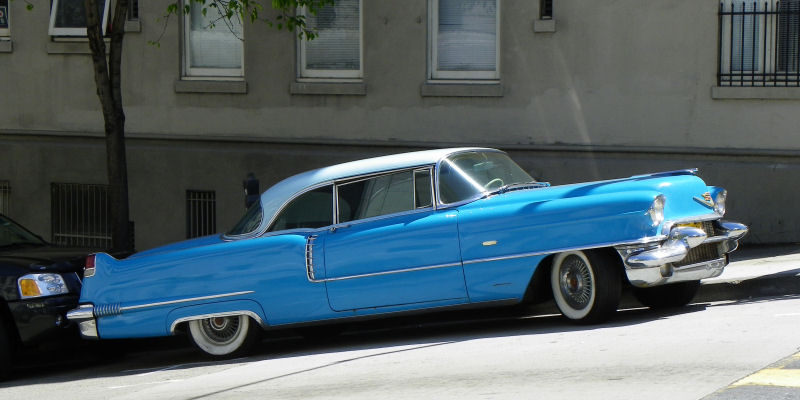 San Francisco Street Sighting 1956 Cadillac Series 62 Coupe de Ville