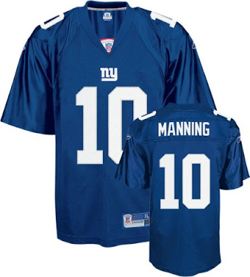 New York Giants - Eli Manning - Blue Jersey 2013