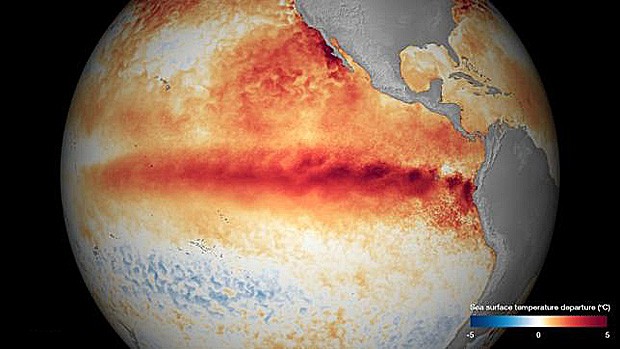 El Niño ganha força e será um dos três piores da história, afirma ONU