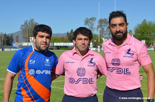 Matías Ortiz de Rosas (URT), David Costilla (URT) y Santiago Pérez (URS).