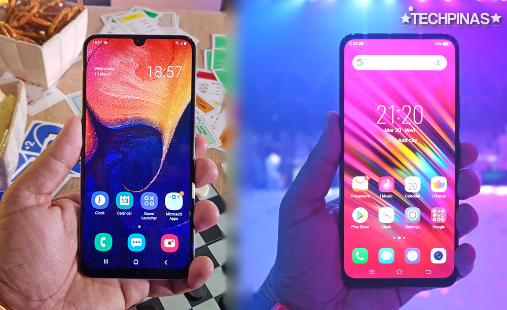 Samsung Galaxy A50 vs Vivo V15