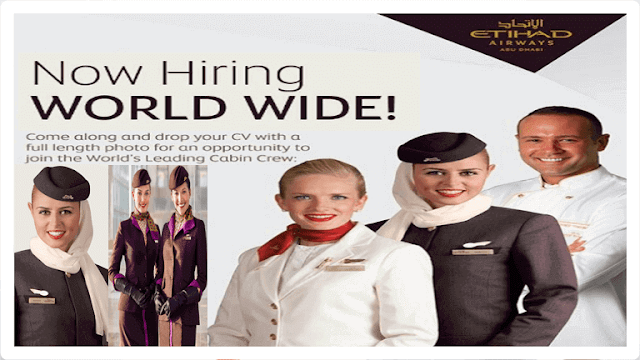 Etihad Airways Job Categories