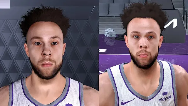 NBA 2K24 Jordan Ford Cyberface (Rookie Face Scan)