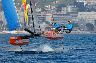 Foiling Bay à La Baule en Flying Phantom