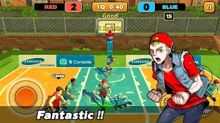 Screenshots of the Street Dunk 3 on 3 Basketball for Android tablet, phone.
