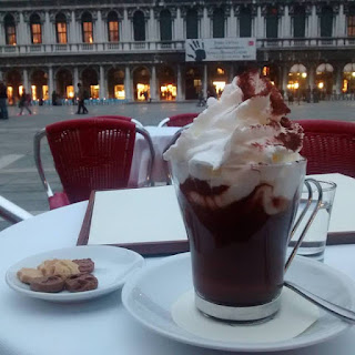 Chocolate na Piazza San Marco Veneza Itália