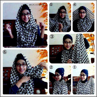 Tutorial Hijab Memakai Kacamata