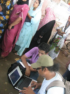 Arky and Sajjad at mapping party photo by Prinson Joseph