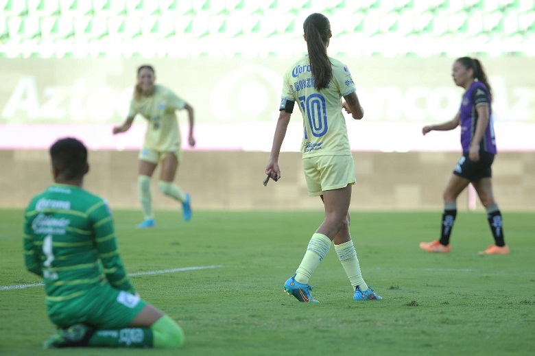 Alison González, goleadora del Club América de la Liga MX Femenil | Ximinia