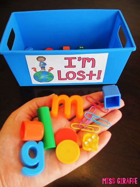 20 Classroom Management Strategies You Can Start Right Away - Click to get this FREE "I'm Lost!" label to label a bucket where lost classroom pieces can go instead of in your pocket or on your desk!