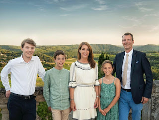 Prince Joachim of Denmark and family