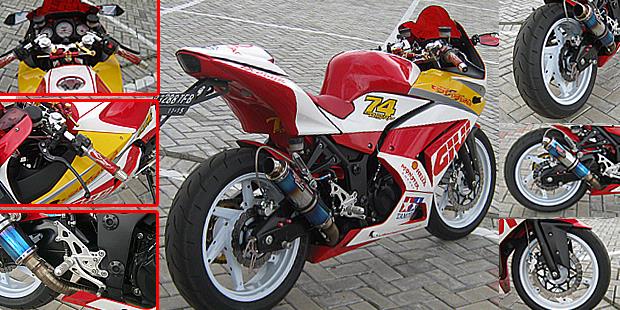 Kawasaki Ninja 250R Ala MotoGP Modifikasi  Kumpulan 