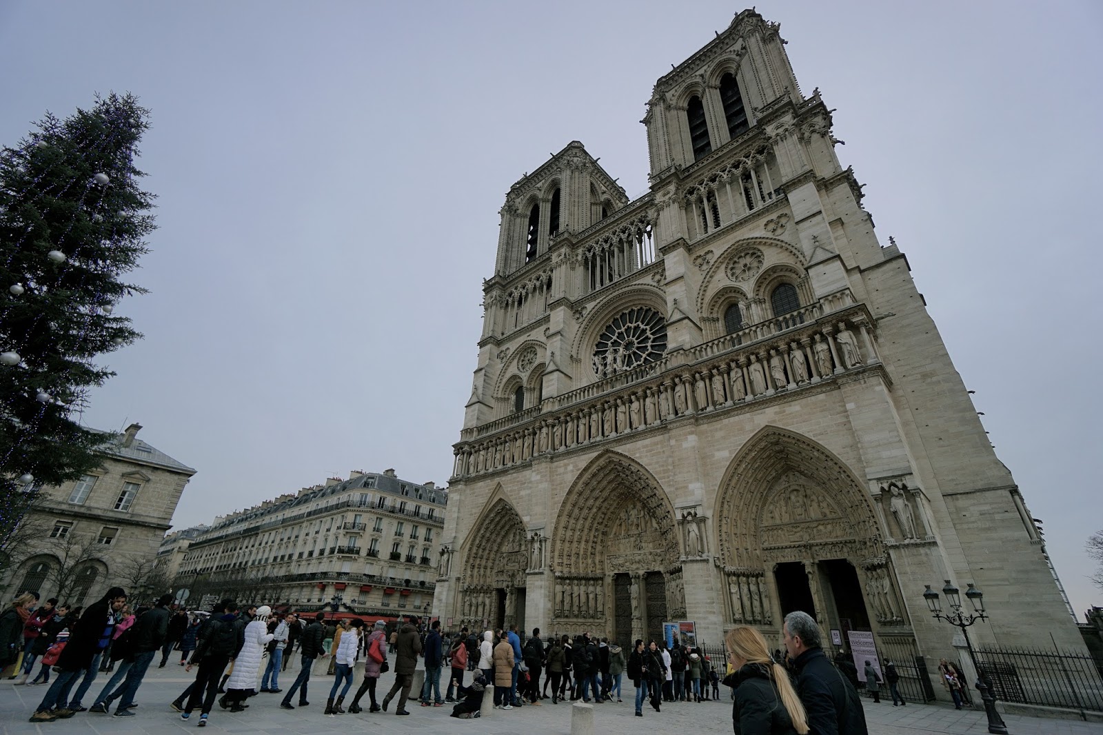 パリのノートルダム大聖堂（Cathédrale Notre-Dame de Paris）