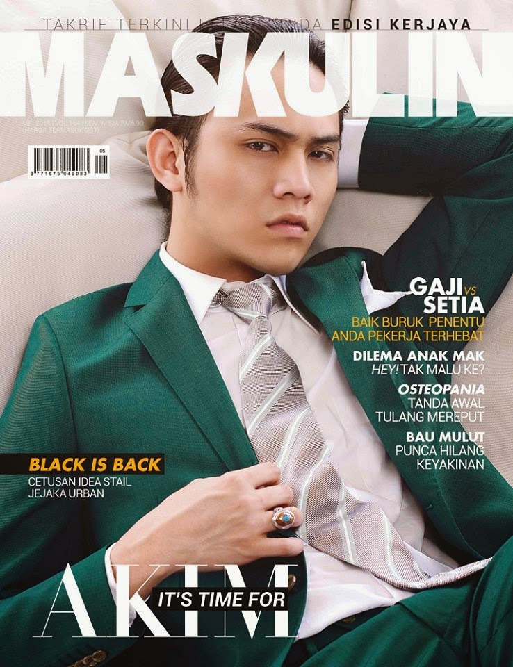 Akim Ahmad Cover Maskulin 2015