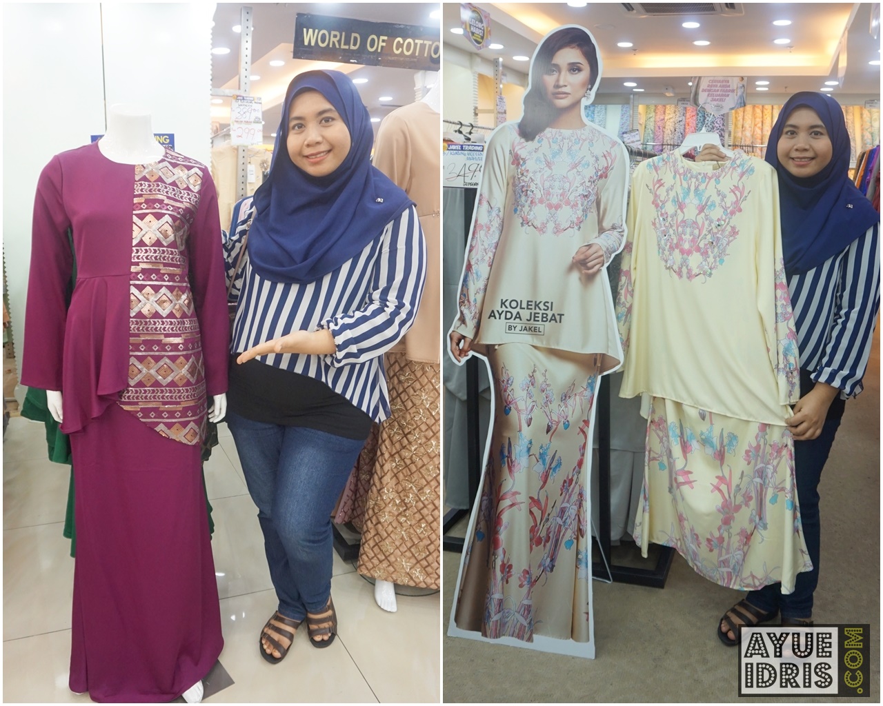 Koleksi Baju  Raya Jakel  Cantik Mampu Milik hingga saiz 