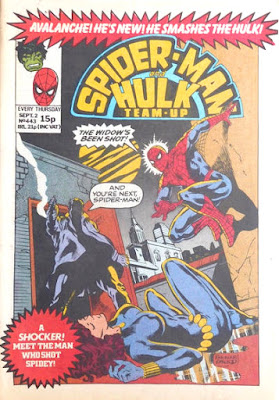 Spider-Man and Hulk Team-Up #443, the Black Widow