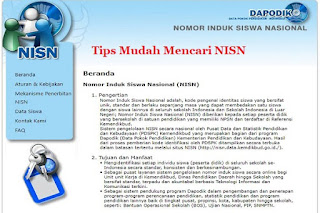  Kali ini admin akan membuatkan warta wacana bagaimana mencari atau menemukan NISN Tips Praktis Mencari NISN