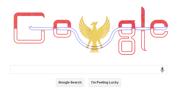 Google Ikut Memperingati Hari Kemerdekaan RI ke-68