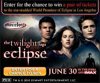 Get Free Ticket For Premiere The Twilight Saga Eclipse