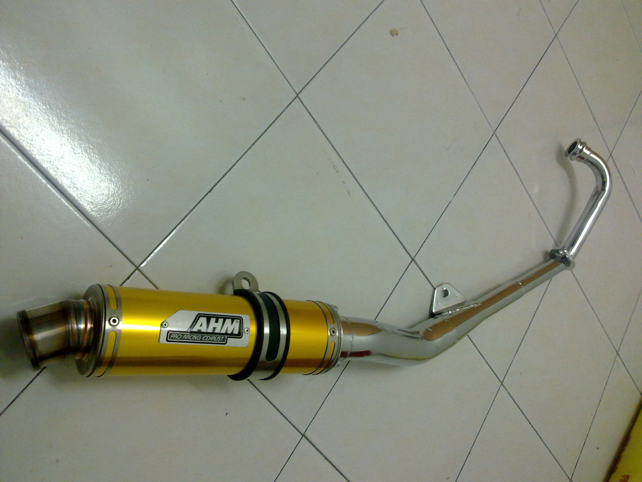 FULL SYSTEM EXHAUST AHM GOLD SERIES PRO RACING PALEX 