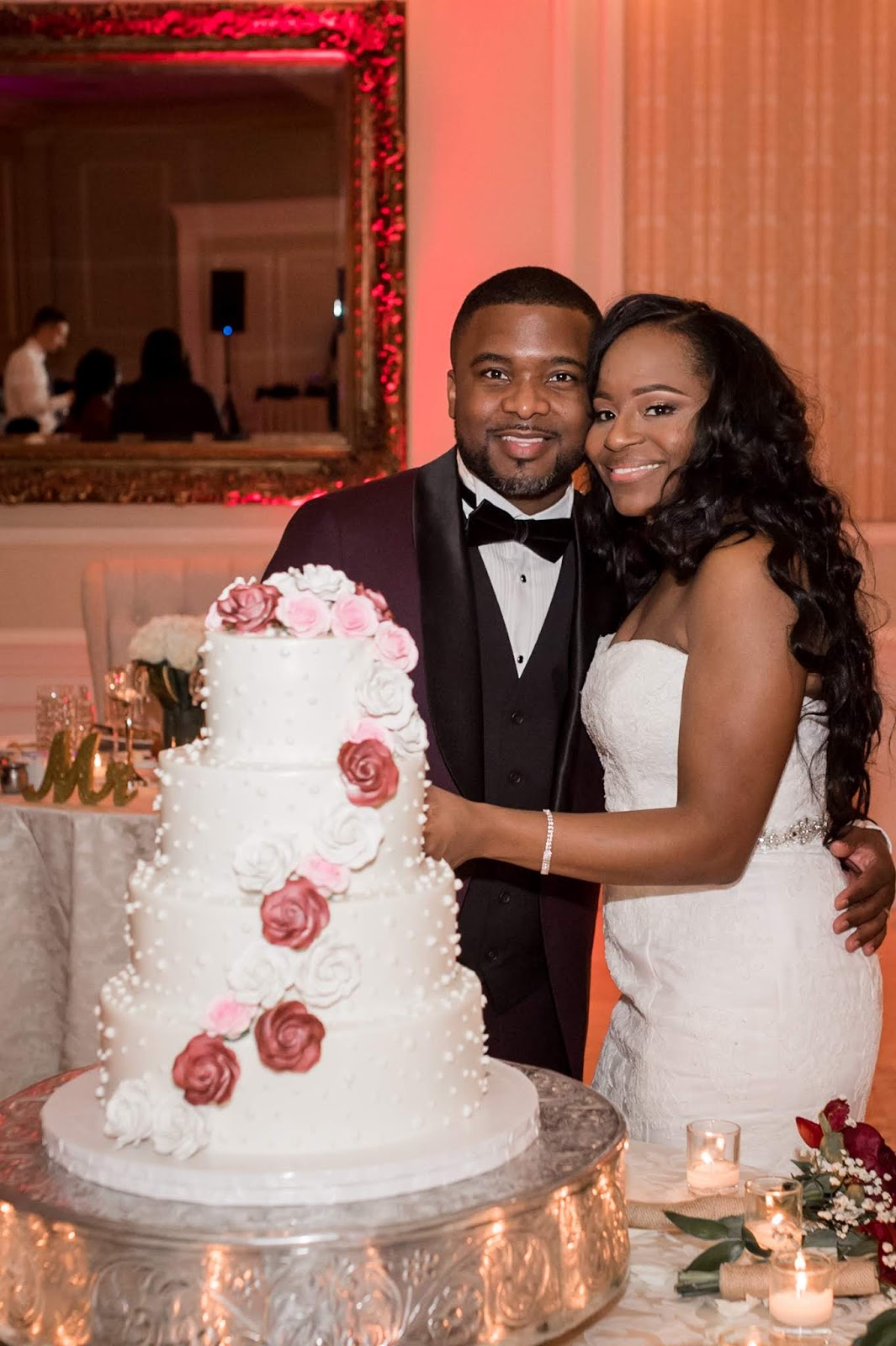 Cutting the cake