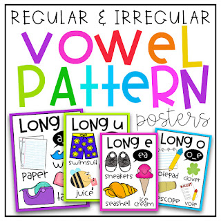 https://www.teacherspayteachers.com/Product/Vowel-Pattern-Posters-3347987