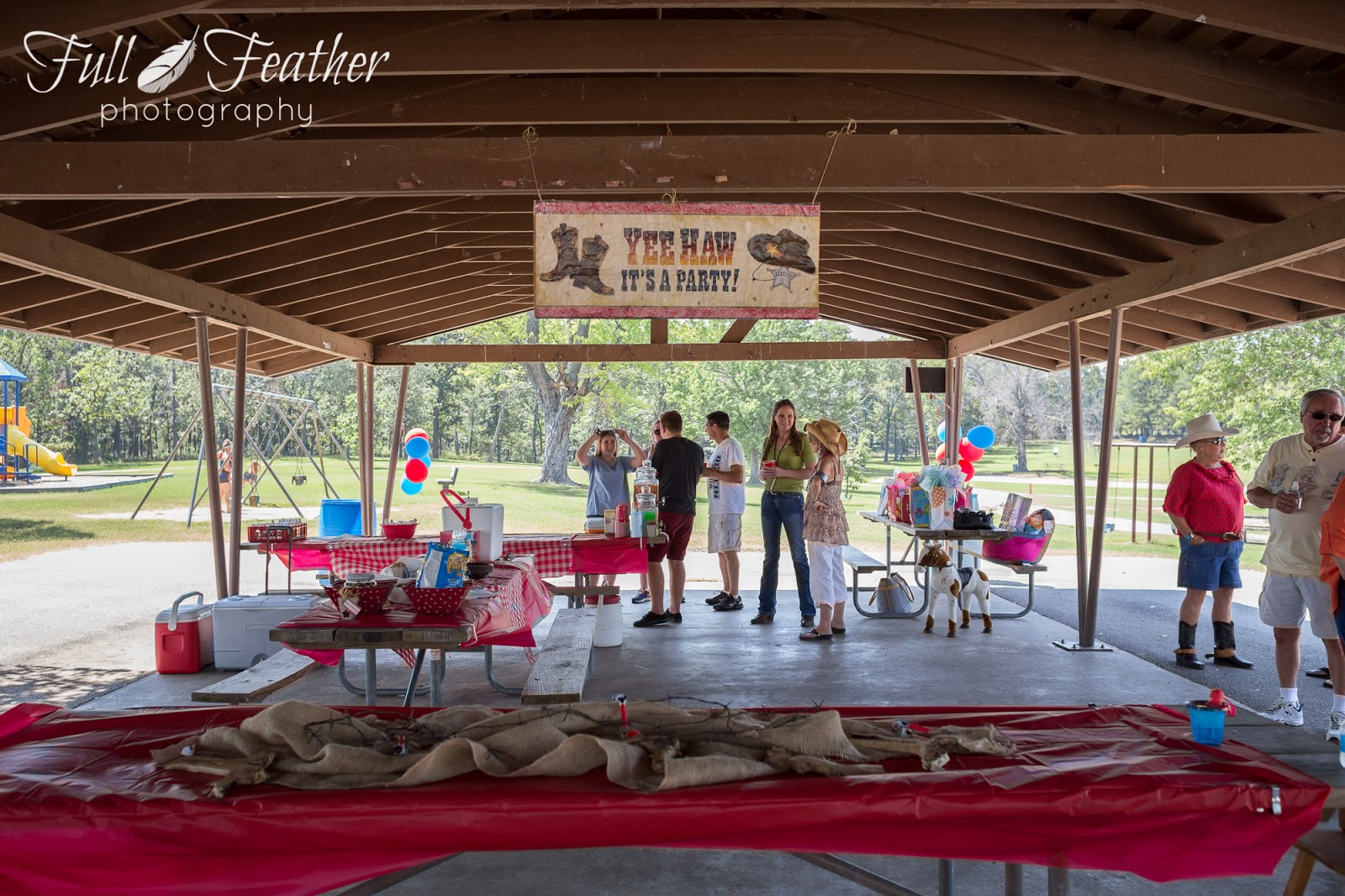 Full Feather Photography Cowgirl Birthday  Party  at 