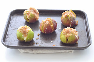 Baked Camembert Figs with Sweet Crumb ~ Simple Food