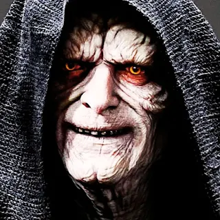 O imperador Palpatine de Star Wars