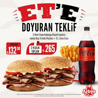 arbys kampanyalar fırsatlar indirimler 2023