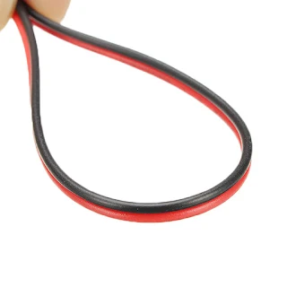 Tinned Copper 22AWG 2 Pin Red Black DIY PVC Electric Cable Wire for LED Strip Lighting hown - store