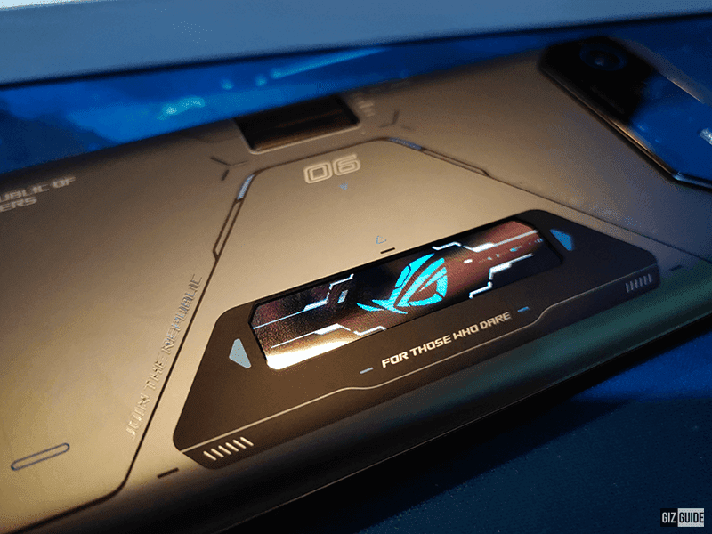 It also has the 2-inch matrix color OLED ROG Vision screen