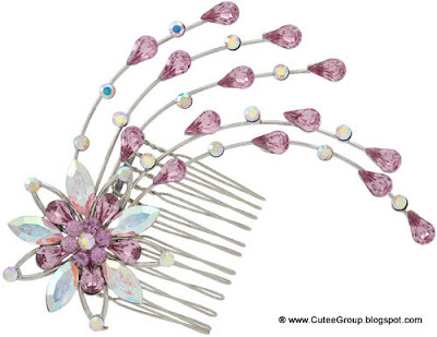 Beautiful Crystal Hair Comb