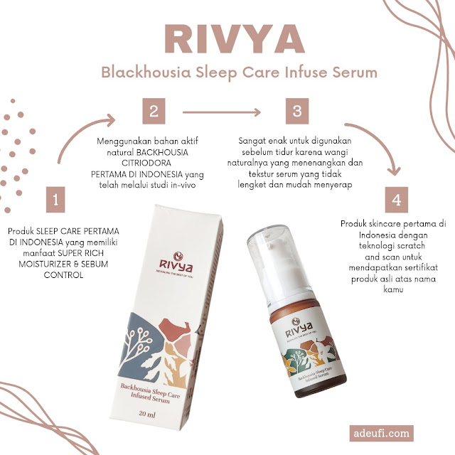 Rivya Backhousia Sleep Care Infused Serum