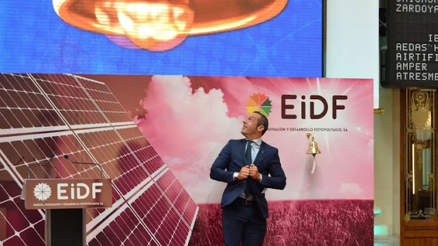  EiDF se derrumba un 70 % y pierde 1.200 millones en bolsa en un solo día