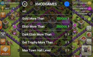 Mendapatkan Gold, Elixir dan Dark elixir di Clash of Clans