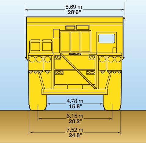 Haulpak Komatsu 930E-4SE