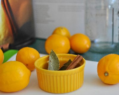 Lemons for Spiced Preserved Lemons ♥ KitchenParade.com, just lemons, salt and pantry spices but so handy to have on hand.