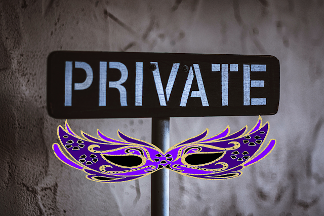 Private mode with mask