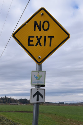 Trans Canada Trail No Exit.