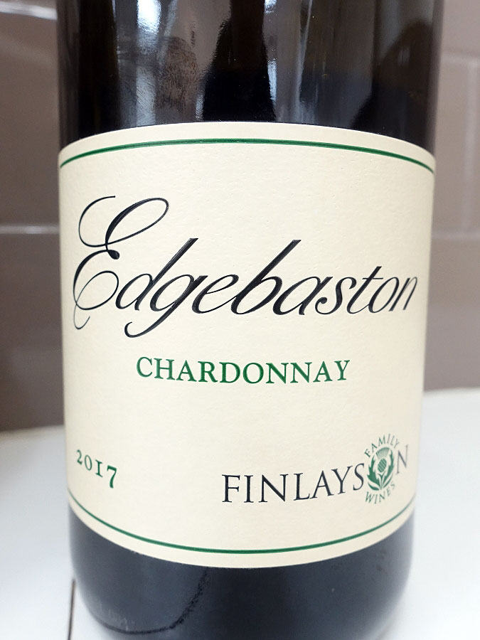 Edgebaston Chardonnay 2017 (88 pts)