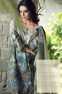 Maya Ali for Maria B Eid Lawn Collection 2016 