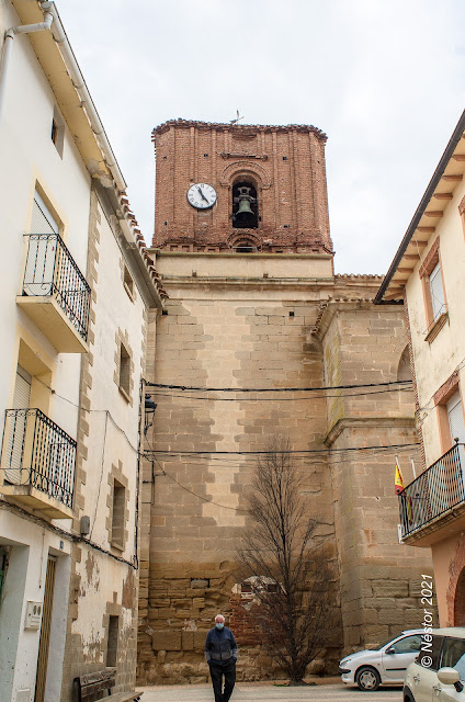 Corera, La Rioja,  Iglesia San Sebastián