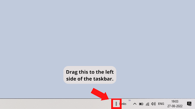 How to Center Taskbar Icons in Windows 10