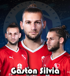 PES 2020 Faces Gaston Silvia by Gordoumbanda