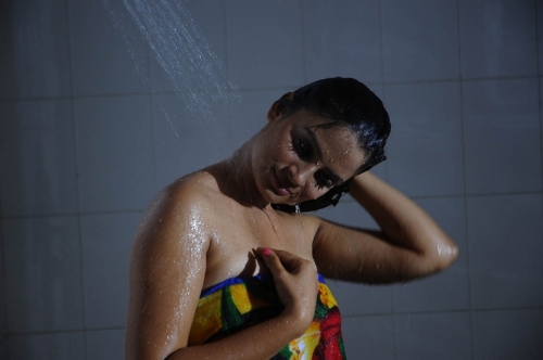 Anuhya Reddy in Towel Spicy Pictures glamour images