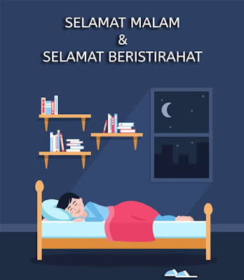 gambar ucapan selamat malam terbaru