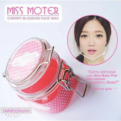 MISS MOTER PINK CHERRY BLOSSOM FACE WAX