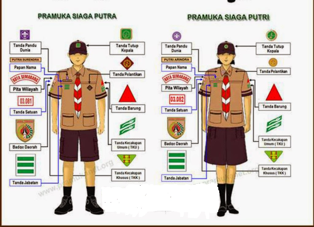 metamorfosa3rd Atribut lengkap  PRAMUKA  INDONESIA