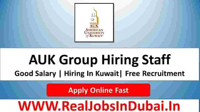 American University Of Kuwait - AUK Careers Jobs In Kuwait - 2023